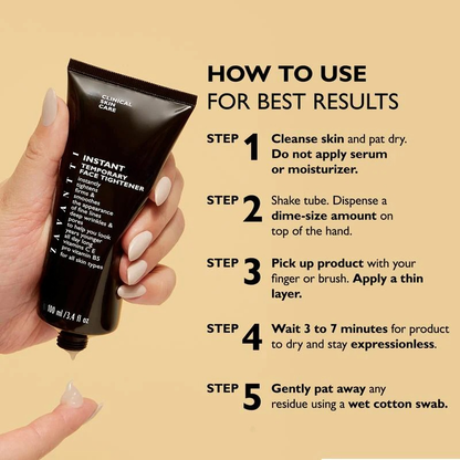 Instant Temporary Face Tightener